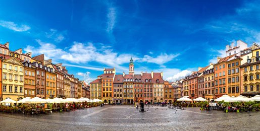 Hyra husbil i Warszawa