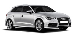 Audi A3 Sportback hyrbil