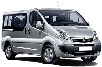 Opel Vivaro hyra minibuss