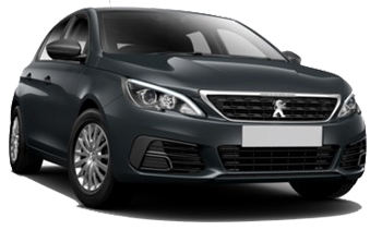 Peugeot 308 hyrbil