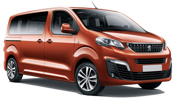 Peugeot Traveller hyra minibuss
