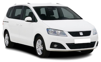 Seat Alhambra hyra minibuss