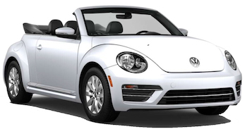 VW Beetle Convertible hyrbil