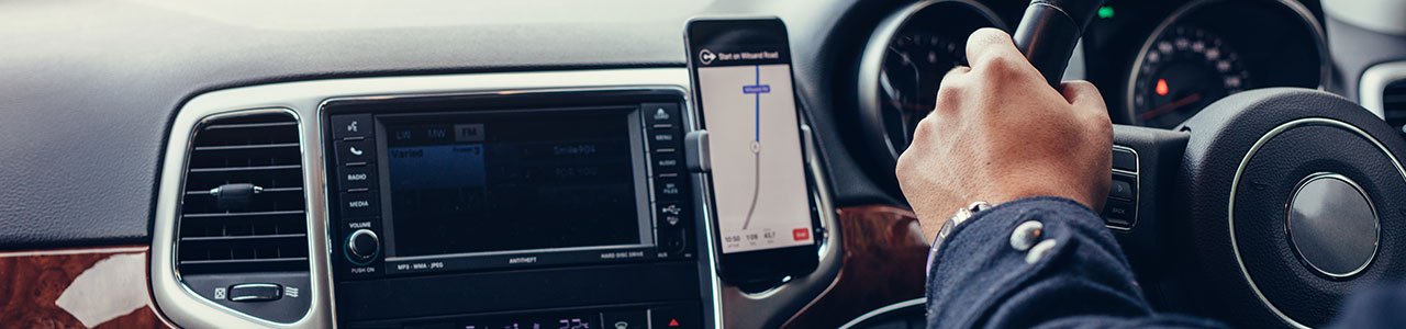 Hyrbil med GPS inkluderad