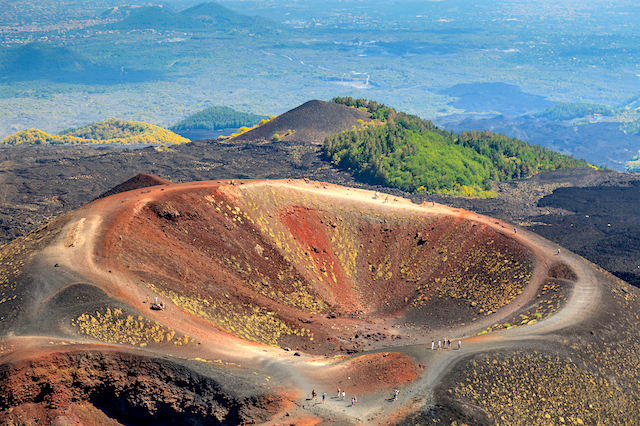 Road Trip Sicilien - berget Etna