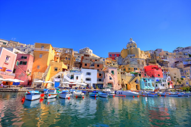 Italien Road Trip översikt Neapel