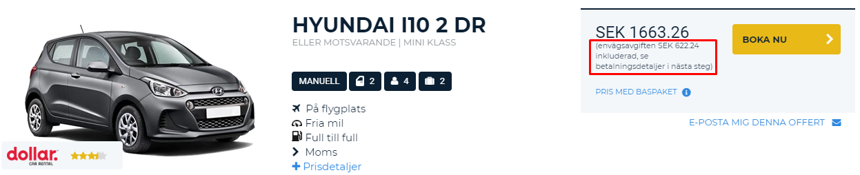 Envägshyror