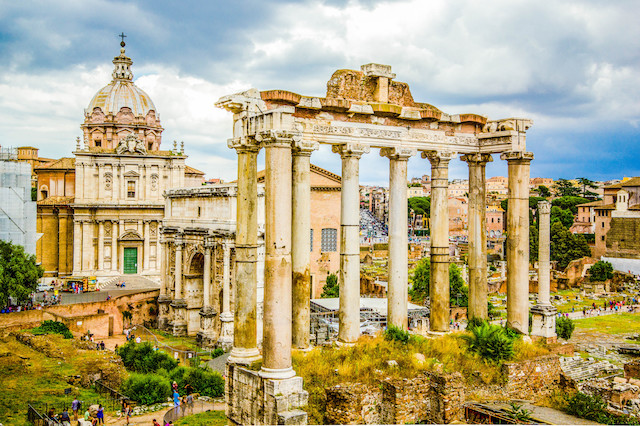 Italien Road Trip översikt Rom