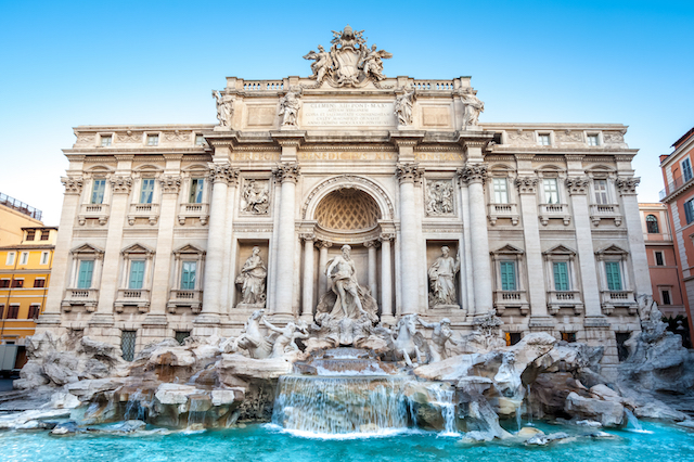 Italien Road Trip översikt Rom