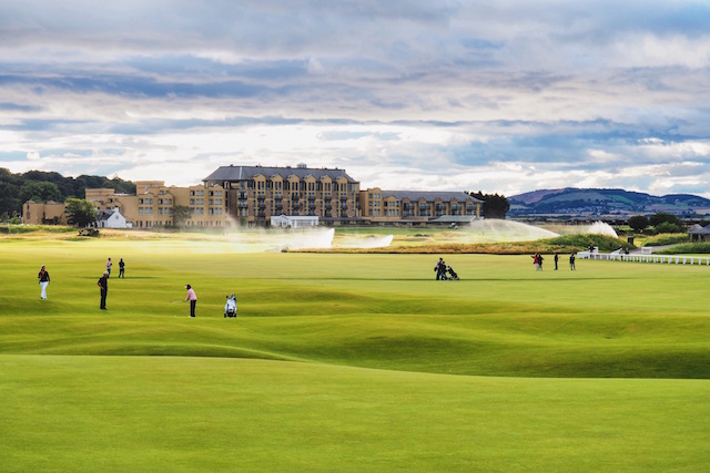 Golfrundtur Storbritannien St Andrews Skottland