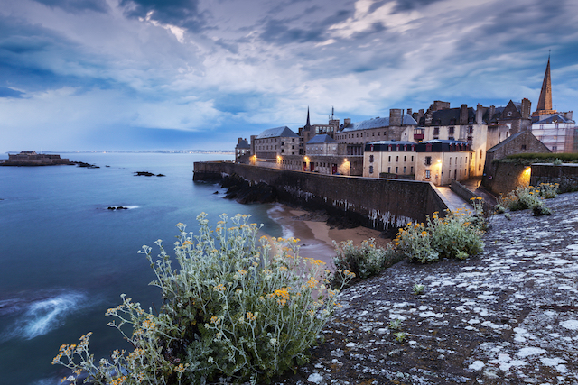 Road Trip översikt Frankrike Bretagne Saint-Malo