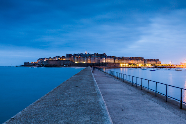 Road Trip översikt Frankrike Bretagne Saint-Malo