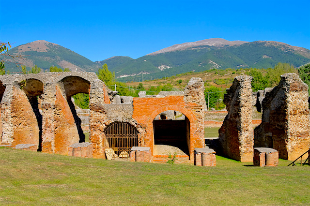 Italien Road Trip översikt Terni