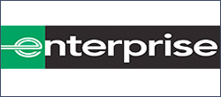 Enterprise hyrbil på Bordeaux Saint Jean tågstation 