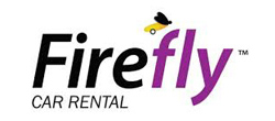 Firefly hyrbil på Malagaflygplats